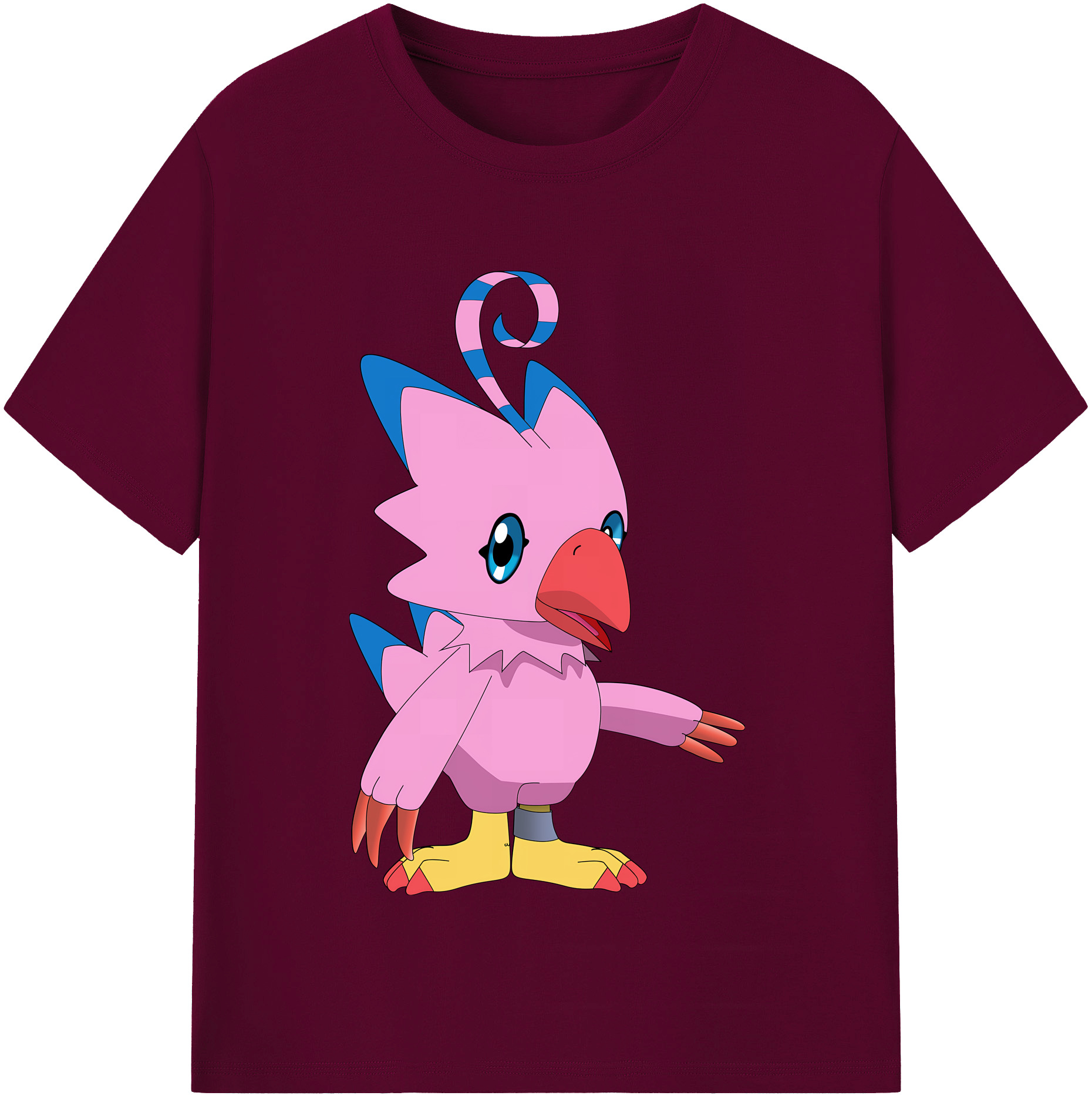 （画像用） Digimon デジタルモンスター/デジモン レディースカジュアルプリントTシャツ（綿100％）